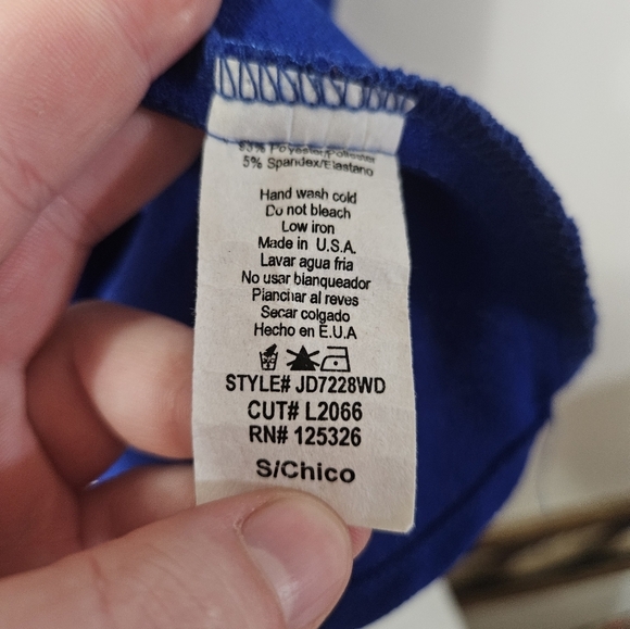 Windsor Blue Spaghetti Strap Mini Prom/formal Dress! - Picture 6 of 8